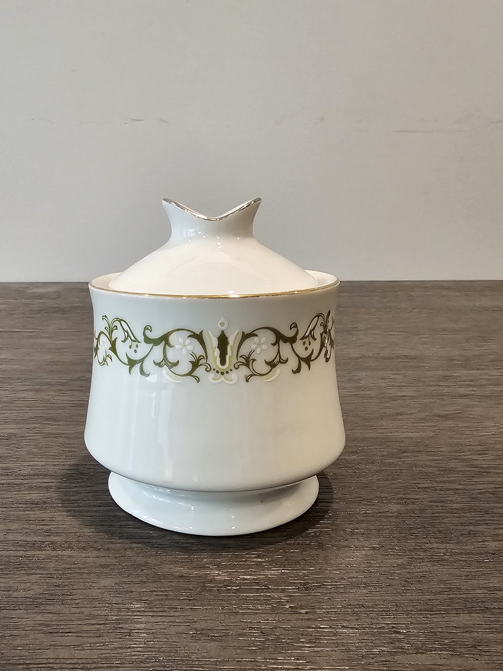 Bell Flower Fine China Flower Sugar Jar